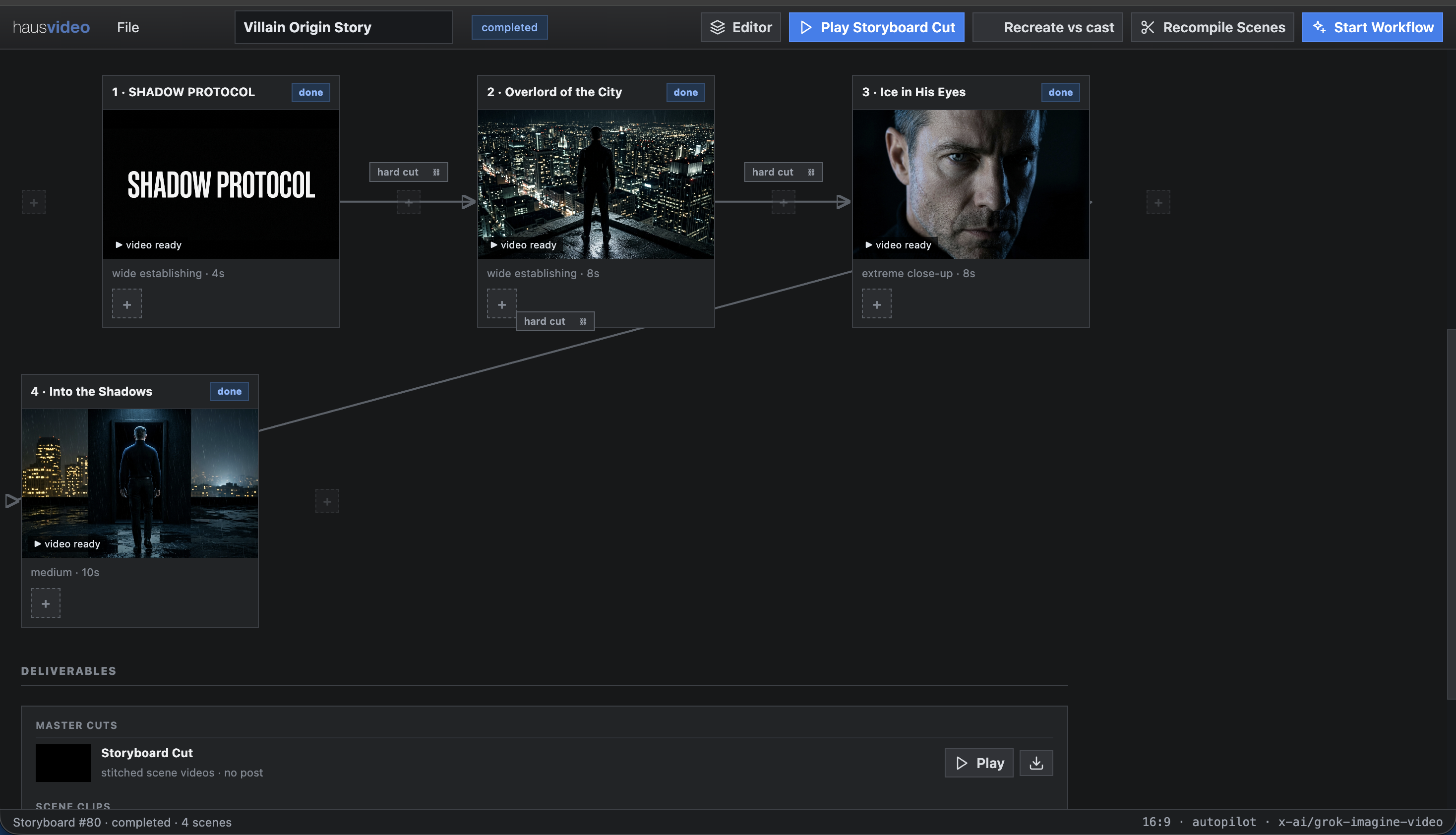 Map Mode storyboard